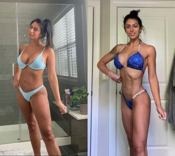 program transformation testimonial image from Toni's Transformation