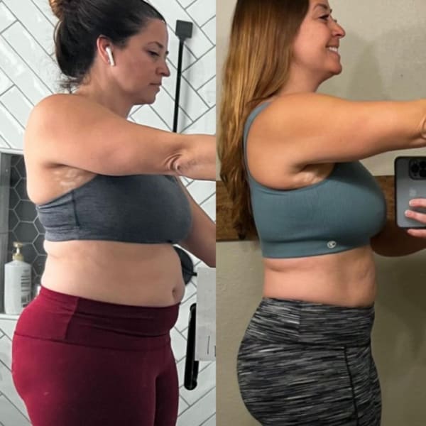program transformation testimonial image from Courtney