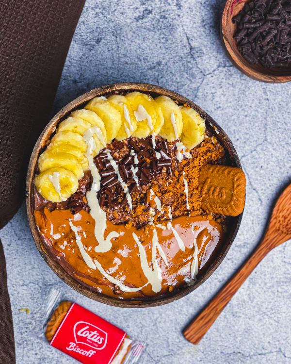 program transformation testimonial image from Oatmeal Porridges: Chocolate Biscoff Oatmeal