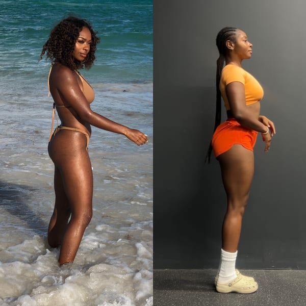 program transformation testimonial image from My Glute Transformation
