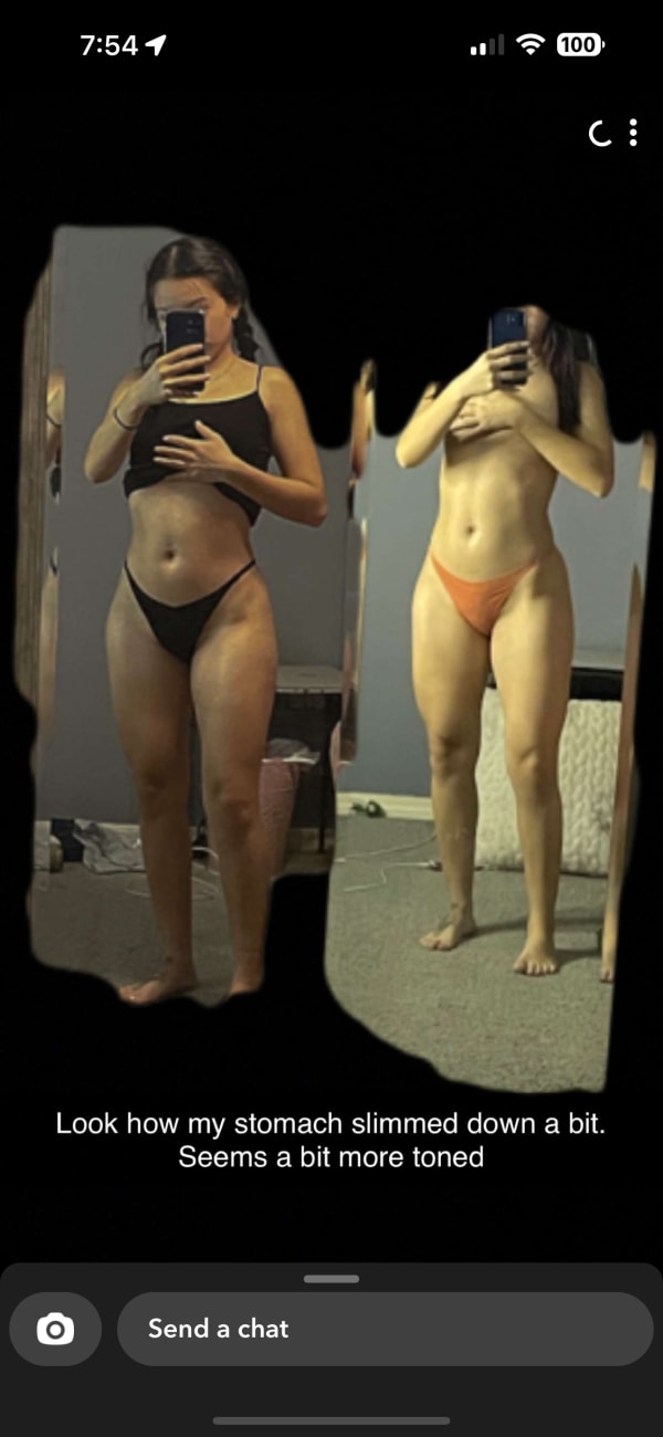 program transformation testimonial image from My Transformation Photo