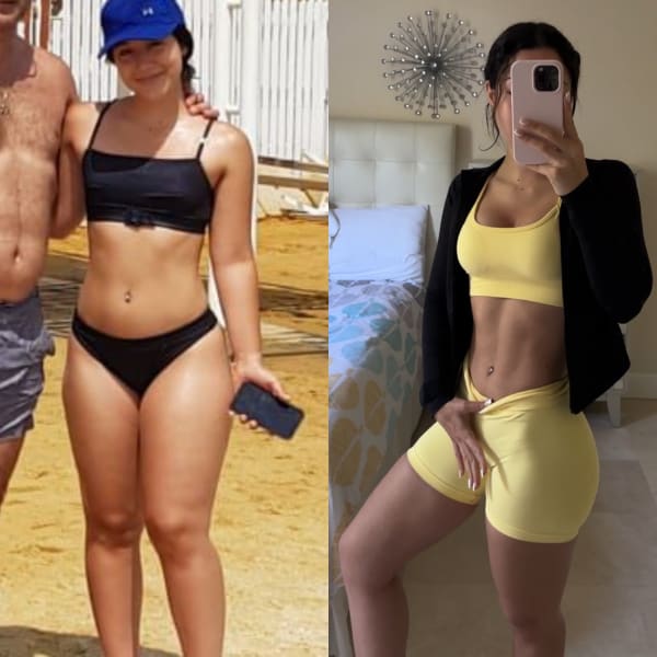 program transformation testimonial image from BEFORE & AFTER INCORPORATING PILATES