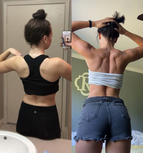 program transformation testimonial image from Chasing STRENGTH! (both inside AND out)