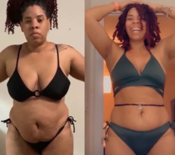 program transformation testimonial image from Andrea K.