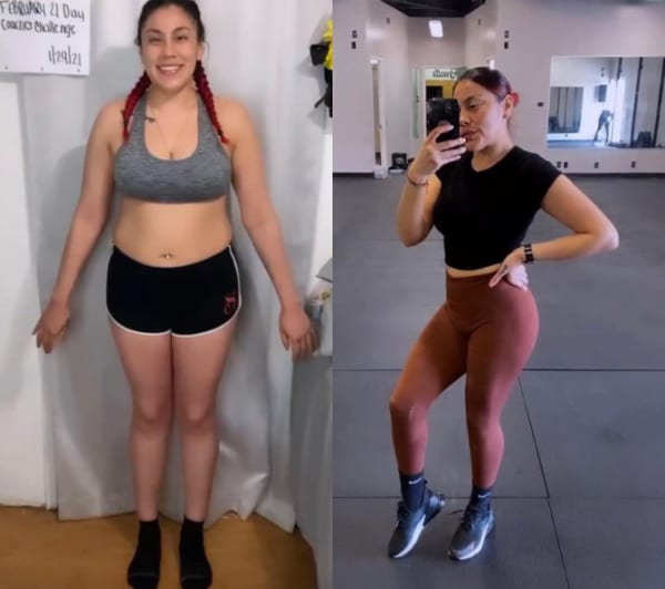 program transformation testimonial image from Meet Gabby