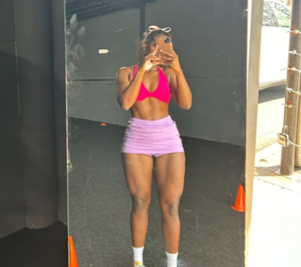 program transformation testimonial image from LEG DAY= THE BEST DAY
