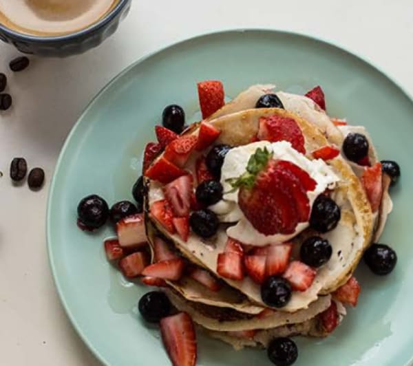 program transformation testimonial image from Protein Pancakes