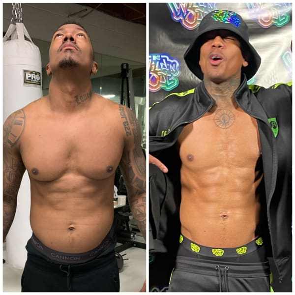 program transformation testimonial image from Nick Cannon 