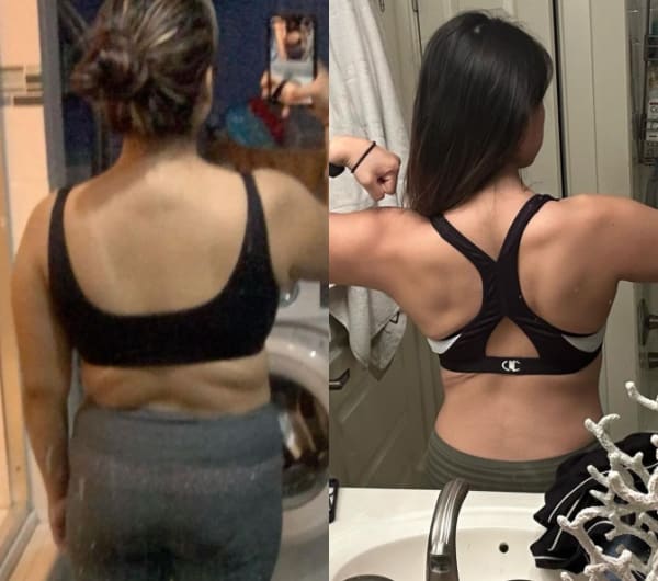 program transformation testimonial image from My Transformation✨
