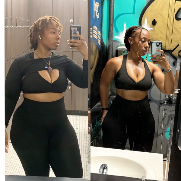 program transformation testimonial image from Coach SLIM