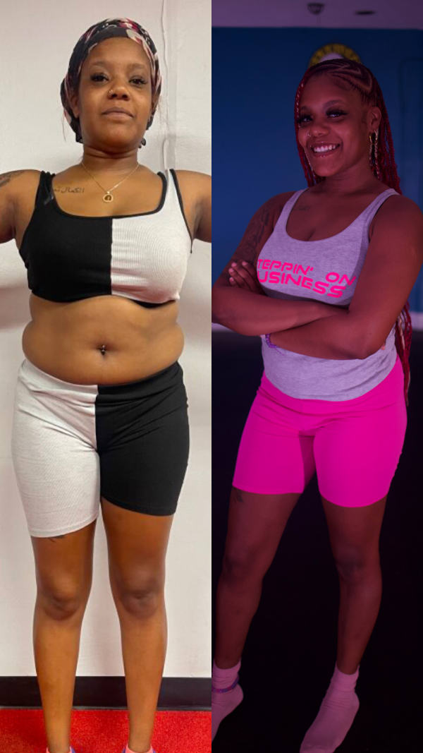 program transformation testimonial image from Sabrina 