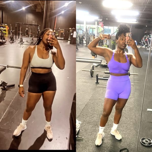 program transformation testimonial image from BODY RECOMP