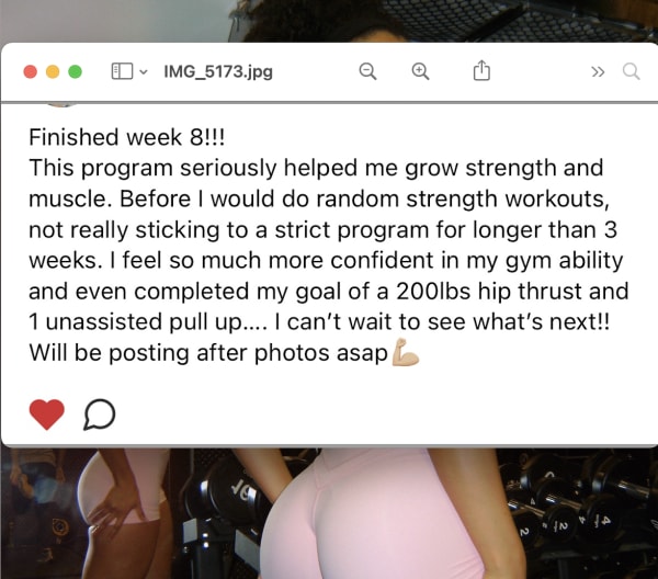program transformation testimonial image from Taylor