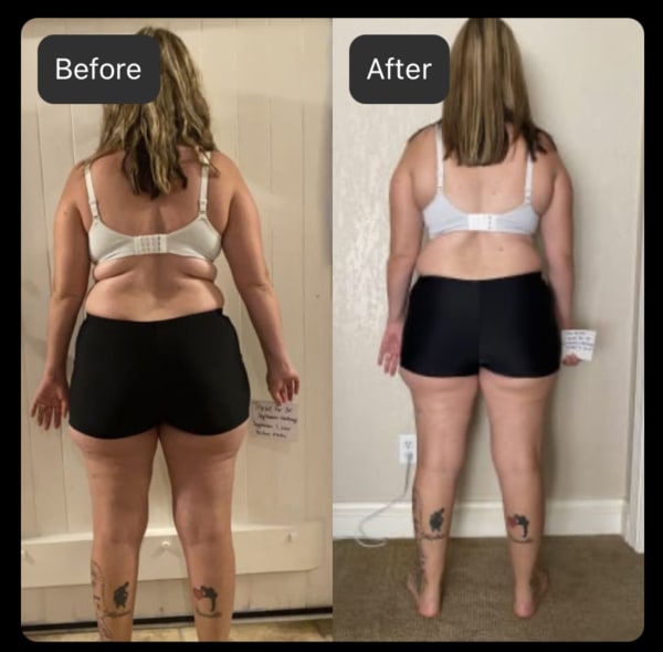 program transformation testimonial image from Blairs' Transformation