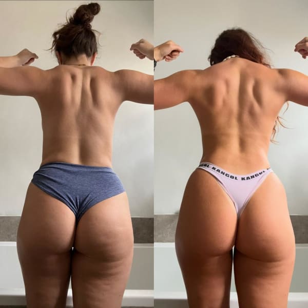 program transformation testimonial image from My Very Own Shape and Shred Transformation