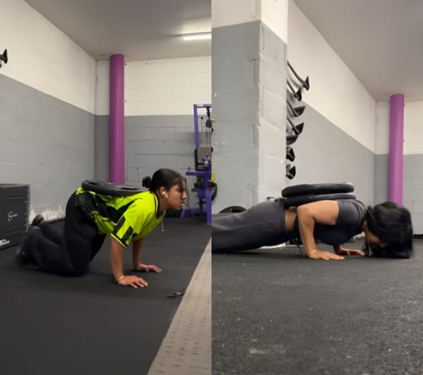 program transformation testimonial image from My Weighted Push Ups Transformation