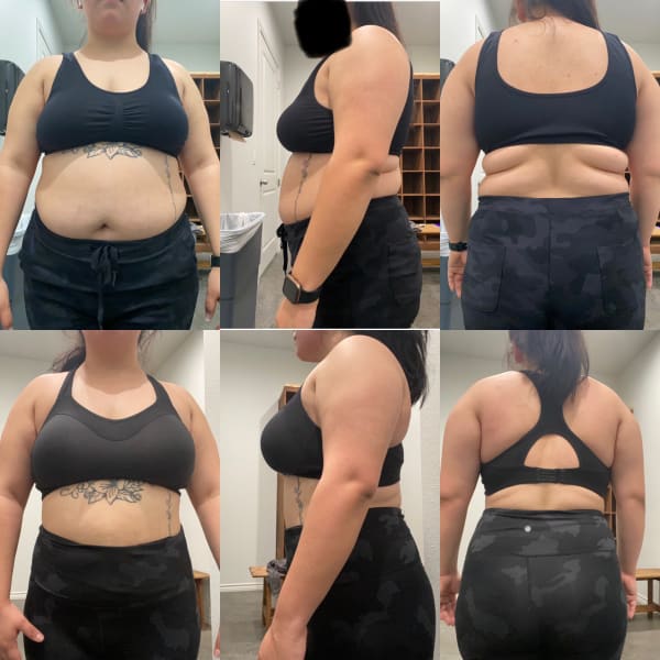 program transformation testimonial image from Previous Client Transformation 