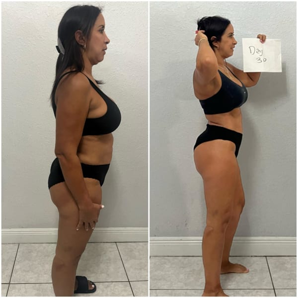 program transformation testimonial image from Antes & Despúes
