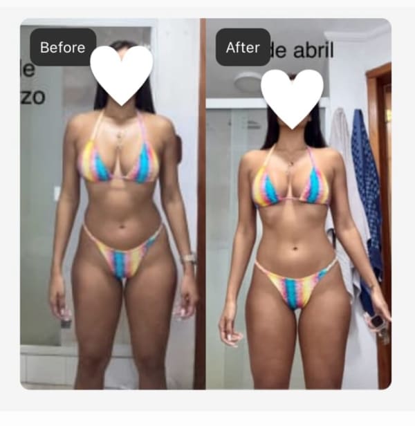 program transformation testimonial image from Antes & Despúes