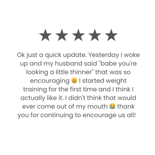 program transformation testimonial image from Client Review