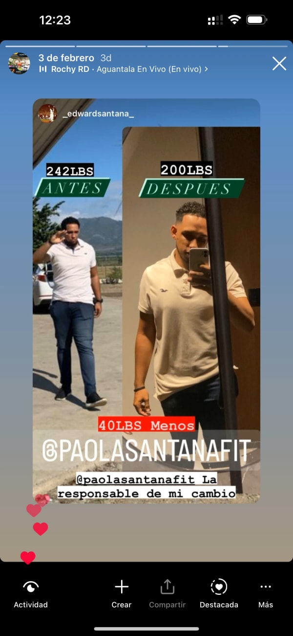 program transformation testimonial image from Edward Santana 