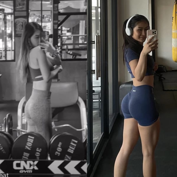 program transformation testimonial image from Glutes building 