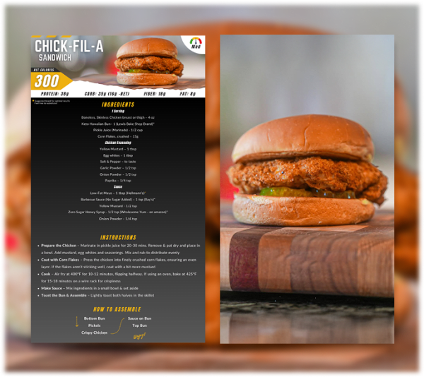 program transformation testimonial image from Example Recipe Page From Cookbook
