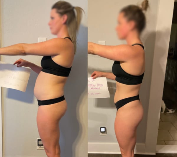 program transformation testimonial image from Client Transformation