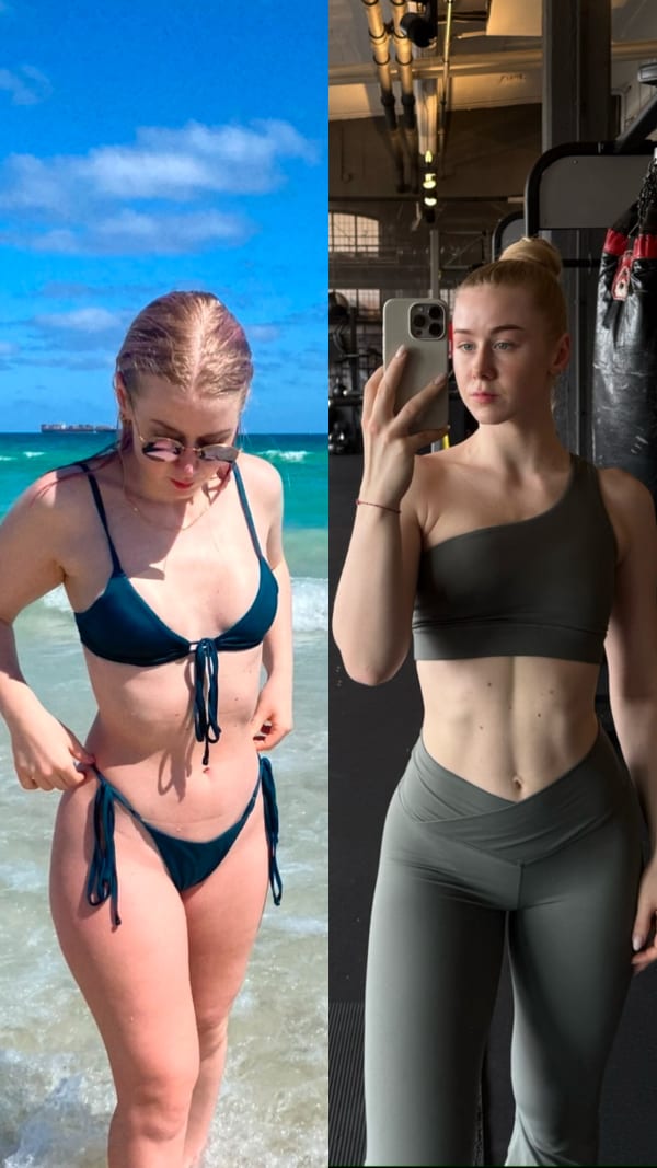 program transformation testimonial image from My own fitness transformation 