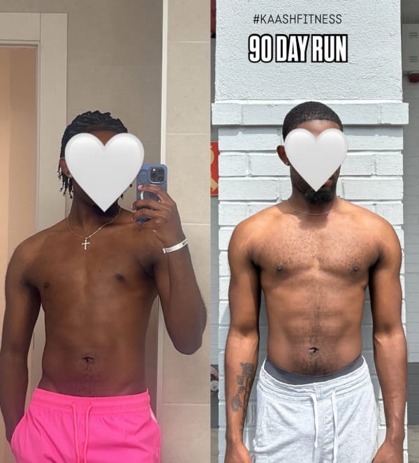 program transformation testimonial image from KAASH KWEEN TRANSFORMATION