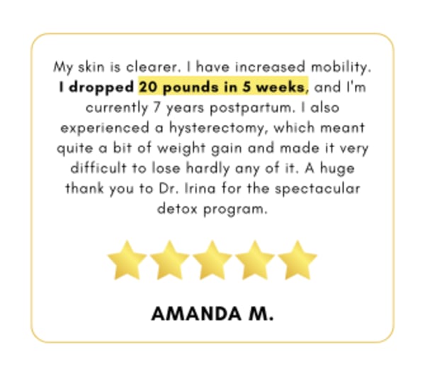program transformation testimonial image from Amanda M.