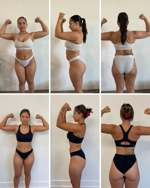 program transformation testimonial image from My postpartum transformation 