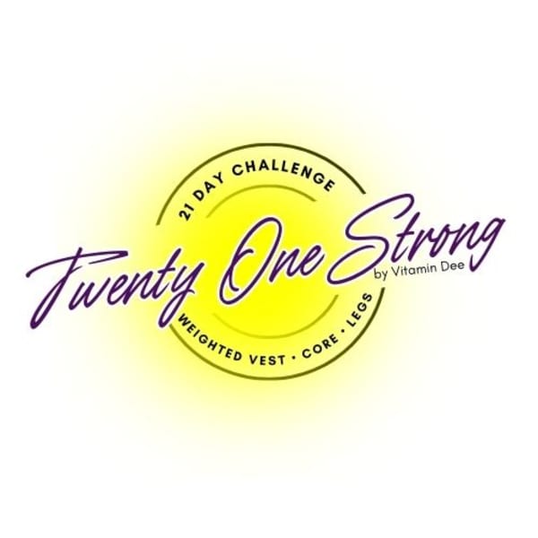 program transformation testimonial image from Leg strength = life strength. 
