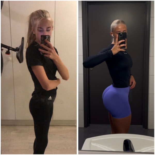 program transformation testimonial image from My gym journey