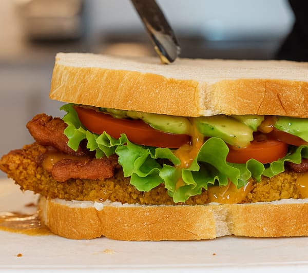 program transformation testimonial image from Honey Garlic Chicken Club Sandwich