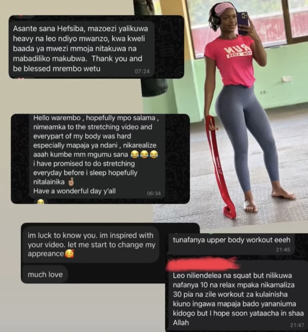 program transformation testimonial image from Fit feminine women Community 