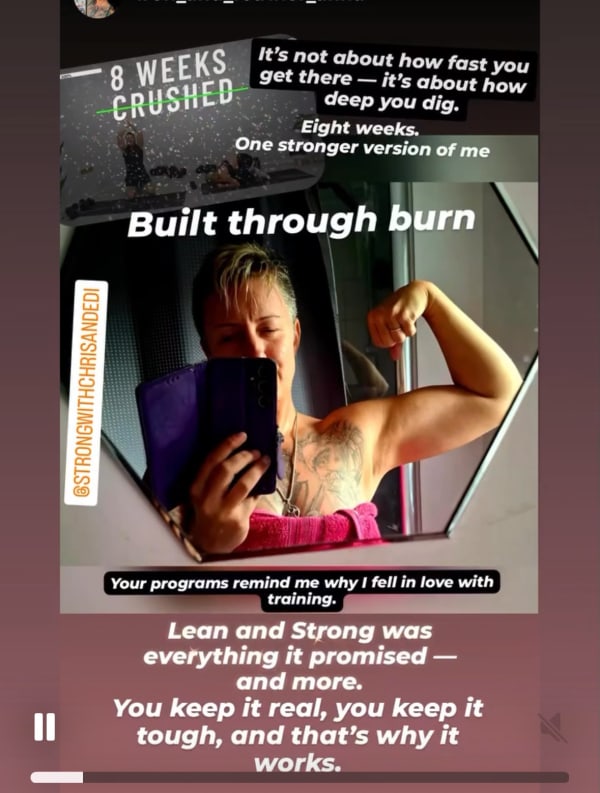 program transformation testimonial image from Anna