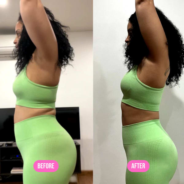 program transformation testimonial image from 6- Week Transformation