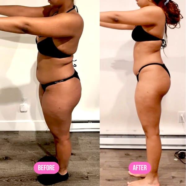program transformation testimonial image from 6-Week Transformation