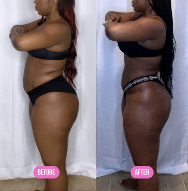 program transformation testimonial image from 6-Week Transformation