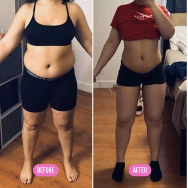 program transformation testimonial image from 6- Week Transformation