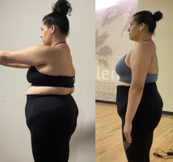 program transformation testimonial image from Pamela's Transformation