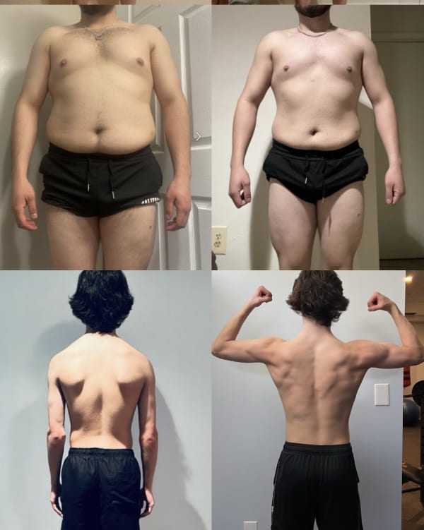 program transformation testimonial image from 50lbs+ Weightloss 