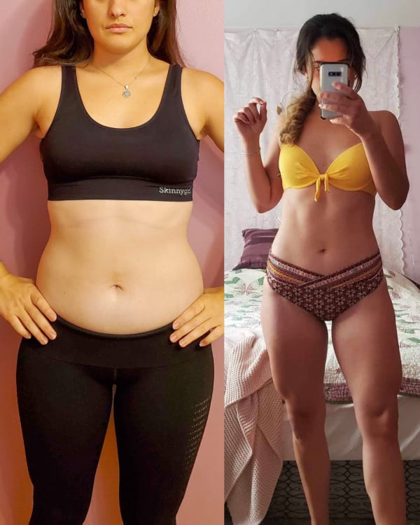 program transformation testimonial image from My personal transformation