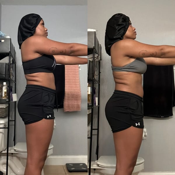 program transformation testimonial image from Before → After