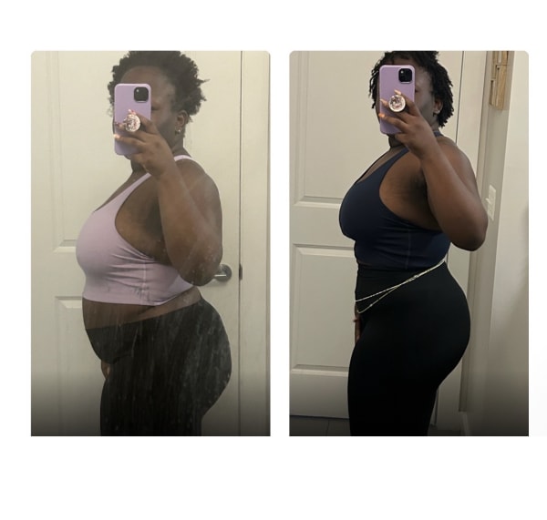 program transformation testimonial image from Client Transformation - Laide