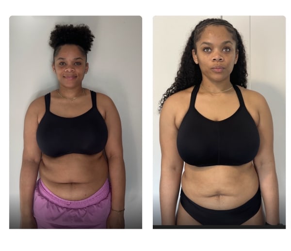 program transformation testimonial image from Client Transformation - Alysia