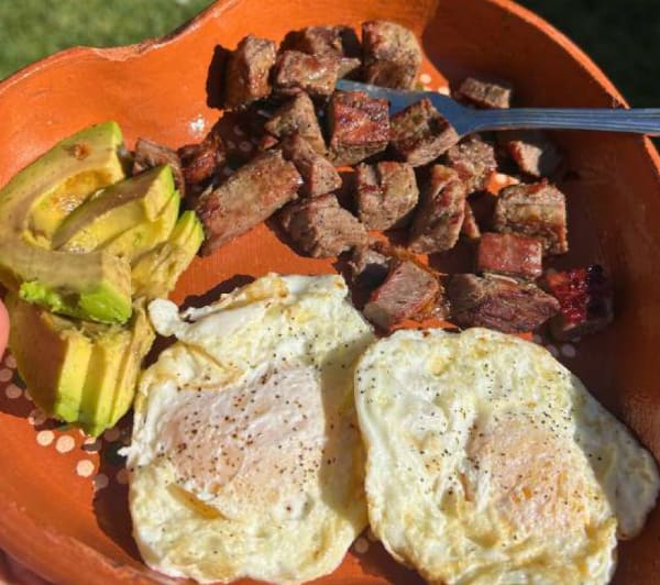 program transformation testimonial image from Steak and Eggs