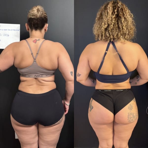 program transformation testimonial image from 6 Week Client Transformation