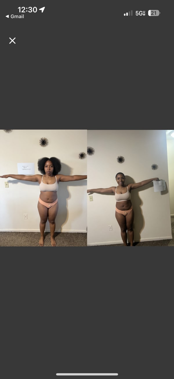 program transformation testimonial image from KAASH KWEEN TRANSFORMATION